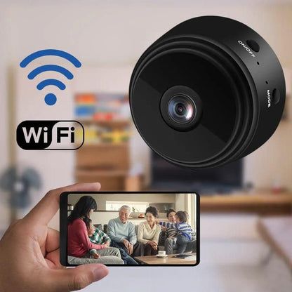 A9 Mini HD Magnetic Wifi Camera 1080P HD Result With HDSF App Mini Camera