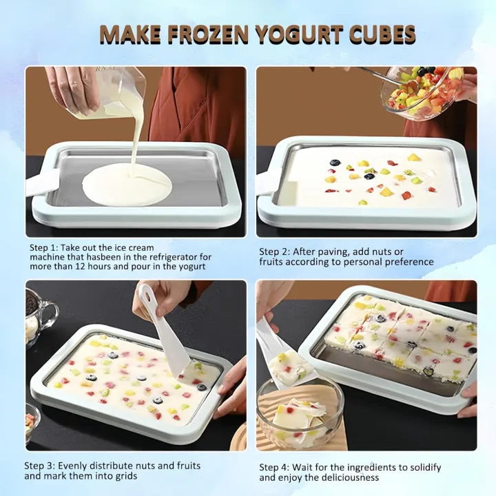 FrostRoll™ DIY Ice Cream Maker Plate