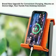 SEAMETAL Universal Silicone Phone Holder Portable Foldable Smartphone Bracket Tablet Stand for All Phone Tablet Laptop Devices