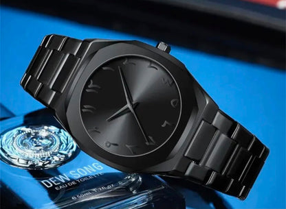 BLACK AURA ARABIC WATCH