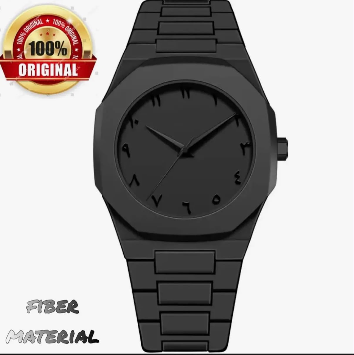 BLACK AURA ARABIC WATCH