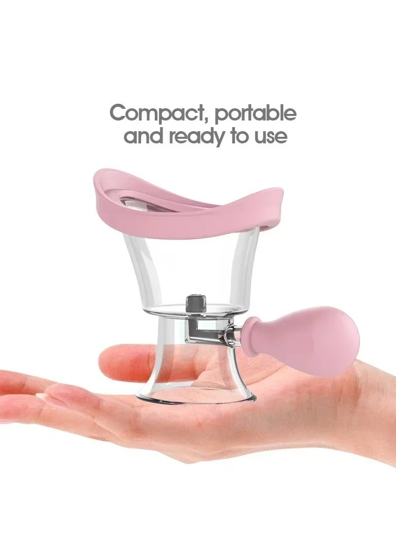 Eye Wash Cup, Eye Wash Kit - Silicone Manual Air Pressure Eye Cleaning Cup for Eye Rinse