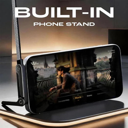 240W Type C Charging Cable with Built-in Phone Stand