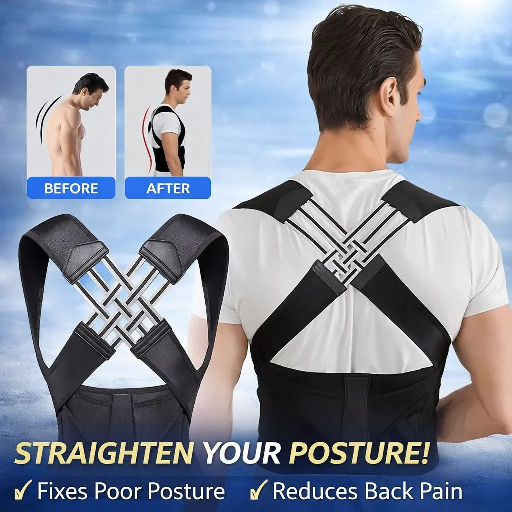 Adjustable Back Shoulder Posture Corrector - (IMPORTED)