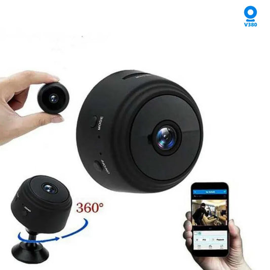 A9 Mini HD Magnetic Wifi Camera 1080P HD Result With HDSF App Mini Camera