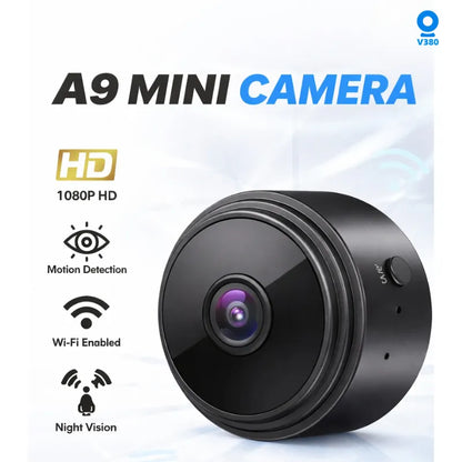 A9 Mini HD Magnetic Wifi Camera 1080P HD Result With HDSF App Mini Camera